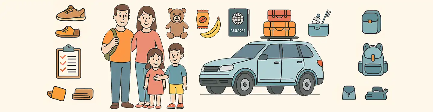 Family Trip Preparations and Packing List