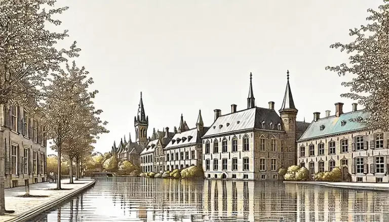 Binnenhof 15 The Binnenhof complex in The Hague, Netherlands