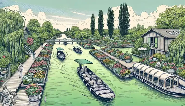 Les Hortillonnages (Floating Gardens) 1 Les Hortillonnages in Amiens, France