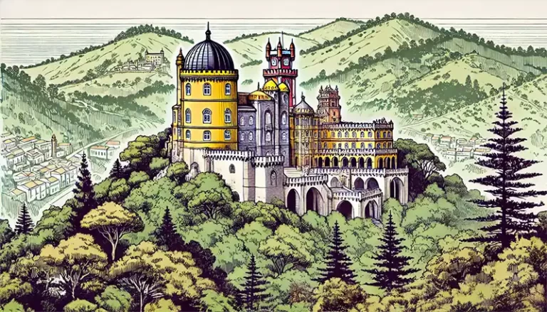 Sintra 11 Pena Palace in Sintra, Portugal