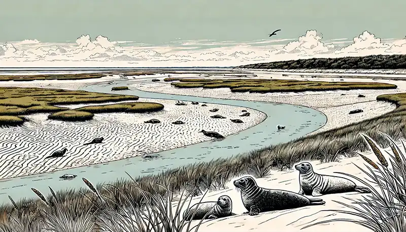 Baie de Somme in France