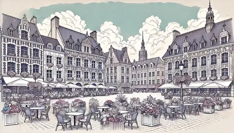 The Main Square, Lille 3 Lille's Main Square, France