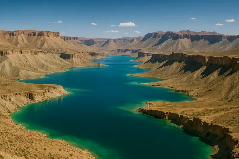 Afghanistan 4 The blue lakes of Band-e-Amir in Afghanistan.