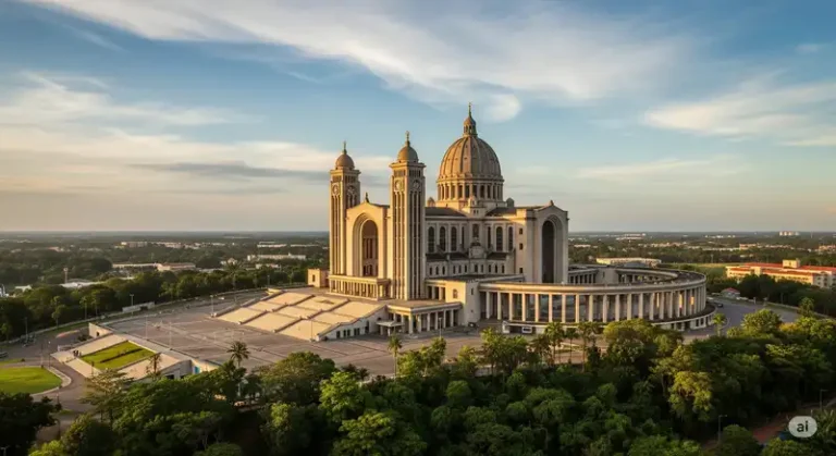 Ivory Coast 37 The Basilica of Our Lady of Peace in Yamoussoukro.