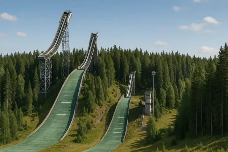 Paijat-Hame 48 Lahti Ski Jumps in Päijät-Häme