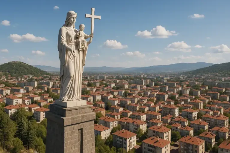 Haskovo Province 39 Monument of Virgin Mary in Haskovo