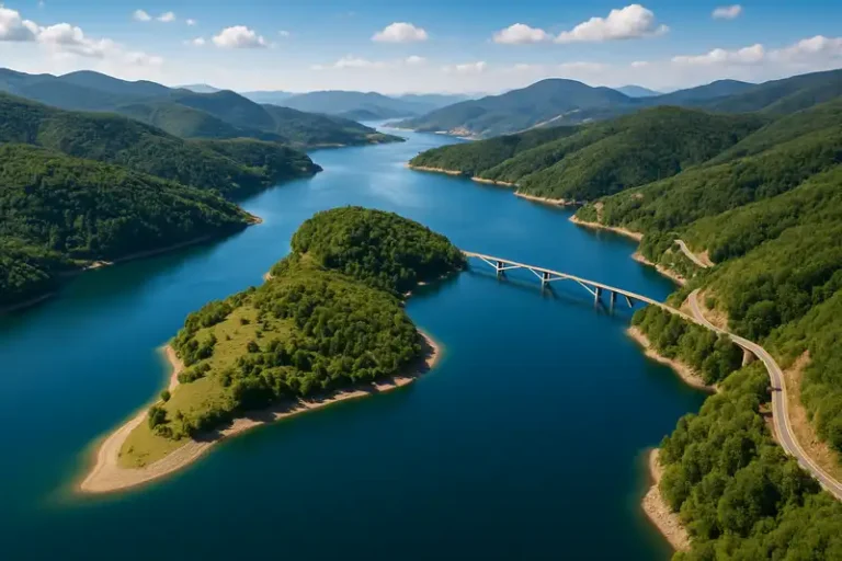 Kardzhali Province 38 Kardzhali Reservoir in southern Bulgaria