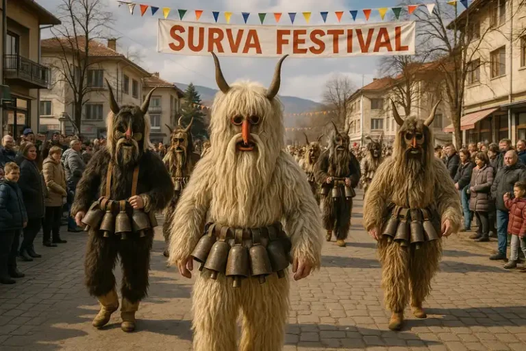Pernik Province 32 Surva Festival Kukeri in Pernik