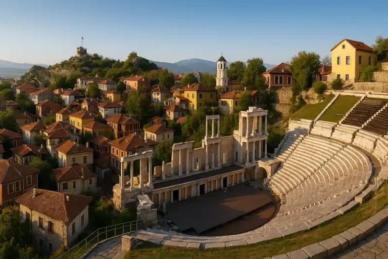 Plovdiv Province 45 Roman Amphitheater and Old Town Plovdiv