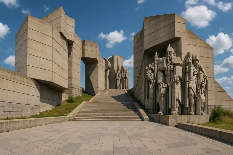 Shumen Province 35 Monument to 1300 Years of Bulgaria in Shumen