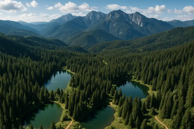 Smolyan Province Lakes in the Rhodope Mountains