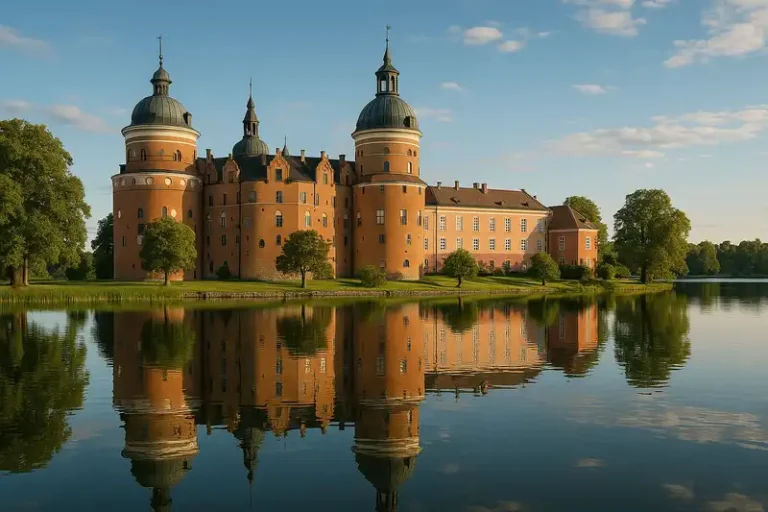 Sodermanland County 18 Gripsholm Castle in Södermanland