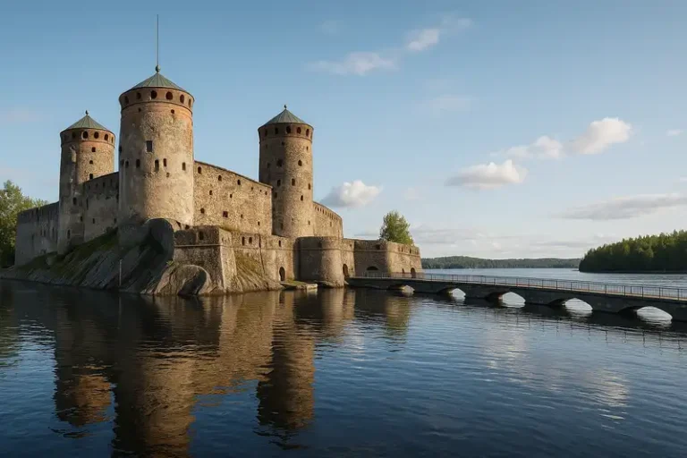 Southern Savonia 50 Savonlinna Castle in Southern Savonia