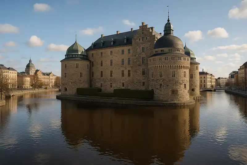 Örebro Castle in Orebro County