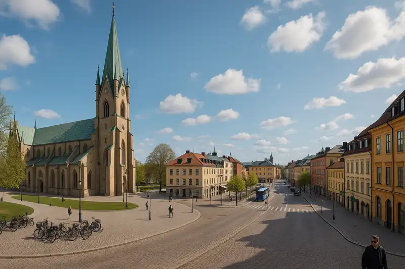 Linköping Cathedral in Östergötland