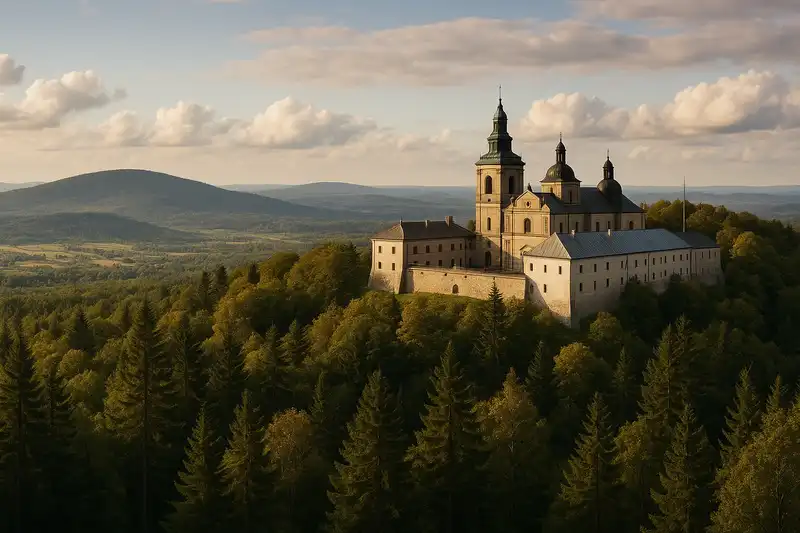 Holy Cross Monastery on Łysa Góra