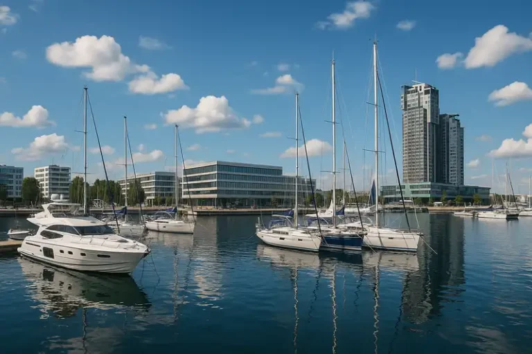 Gdynia 5 Gdynia marina and modern waterfront