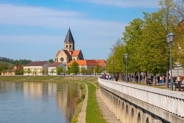 Kaposvar 7 Kaposvar panoramic landmark or lakefront view