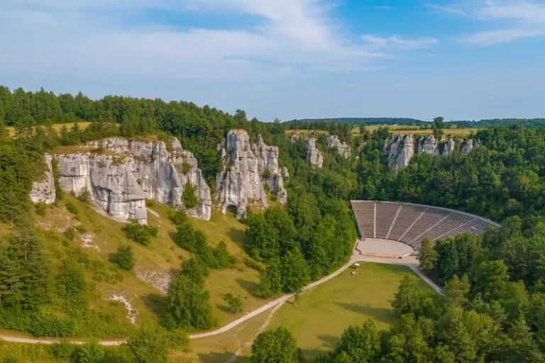 Kielce 3 Kielce Kadzielnia cliffs and park