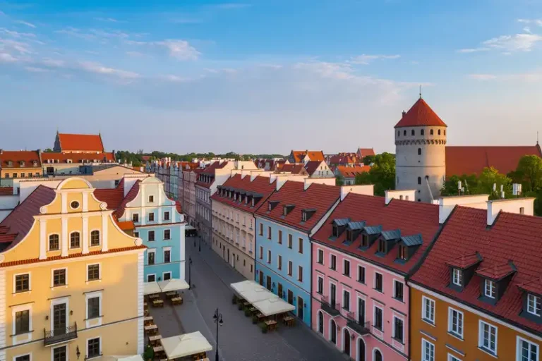 Lublin 5 Lublin Old Town and castle tower