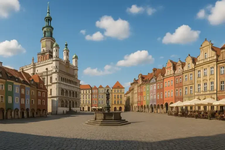 Poznan 4 Poznań Old Market Square with Renaissance Town Hall