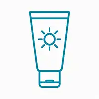 Recommended Travel Gear 2 Sunscreen icon