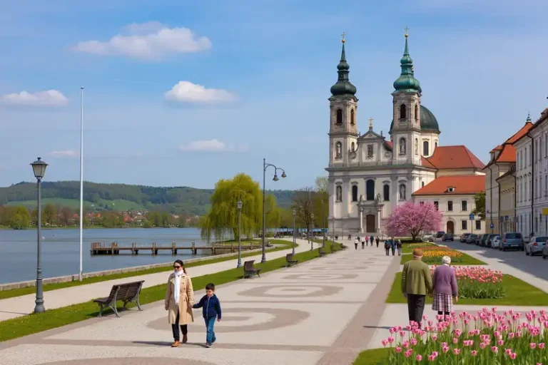 Szombathely 6 Szombathely panoramic landmark or lakefront view