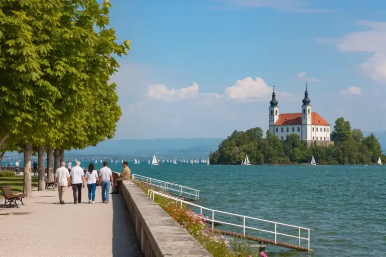 Tihany 9 Tihany panoramic landmark or lakefront view