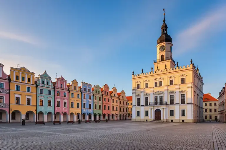Zamosc 3 Zamość Great Market Square and arcades