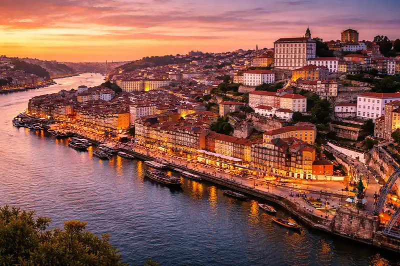 hyper-realistic image of Porto District, Portugal