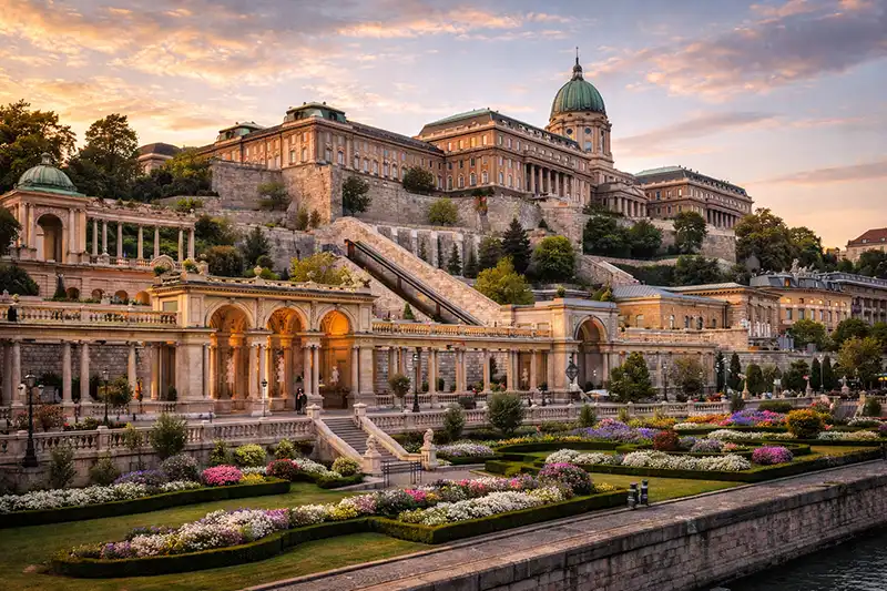 Skip the Funicular: Free Escalator & Elevator Route to Buda Castle & Fisherman's Bastion