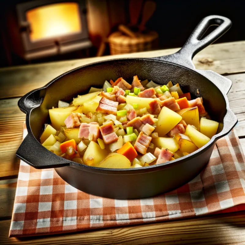 Dibbelabbes, a traditional Saarland potato dish
