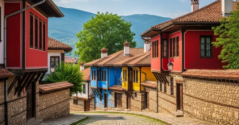 Koprivshtitsa 22 Colorful traditional houses in Koprivshtitsa, Bulgaria