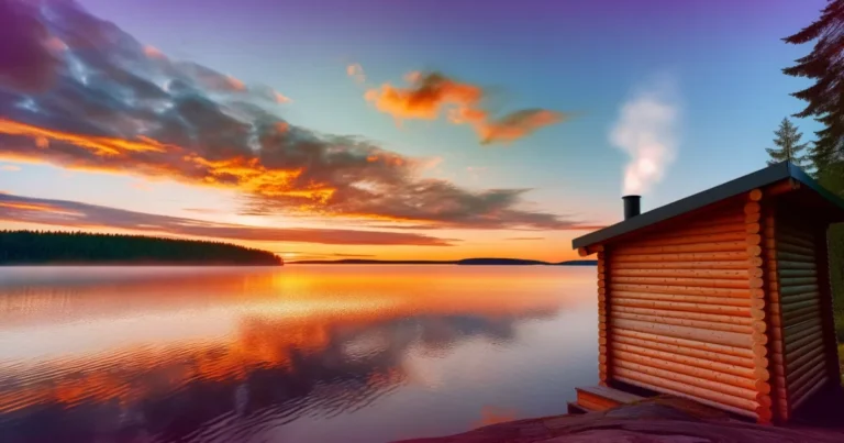 Nurmes 5 Lake Pielinen at Sunset