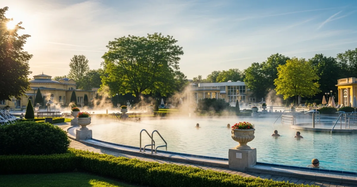 Travel Guides 6 Outdoor thermal pools at Zalakaros Thermal Bath in Hungary