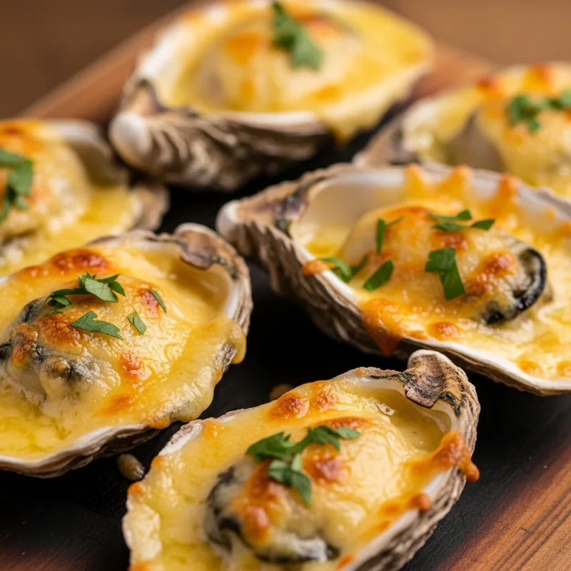 Gratin Oysters (Ostras Gratinadas) from Santa Catarina, Brazil