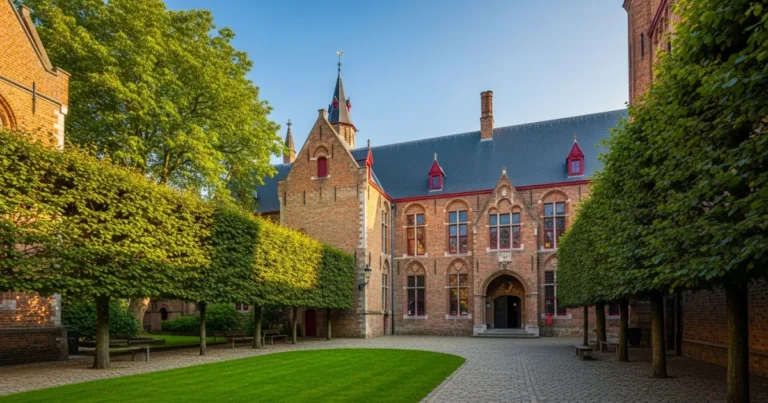 Groeningemuseum 4 Exterior view of the Groeningemuseum in Bruges, Belgium