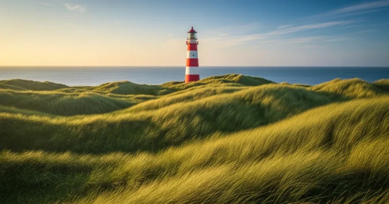Texel 5 Eierland Lighthouse on the dunes of Texel