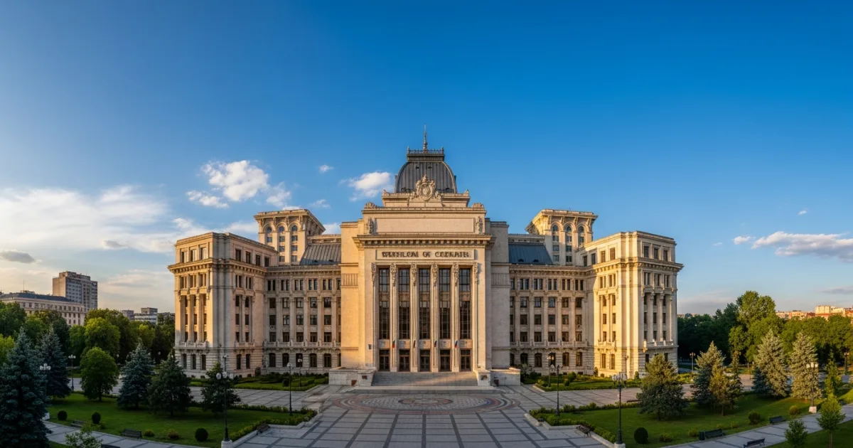 Palace of Culture in Ploiesti, Romania