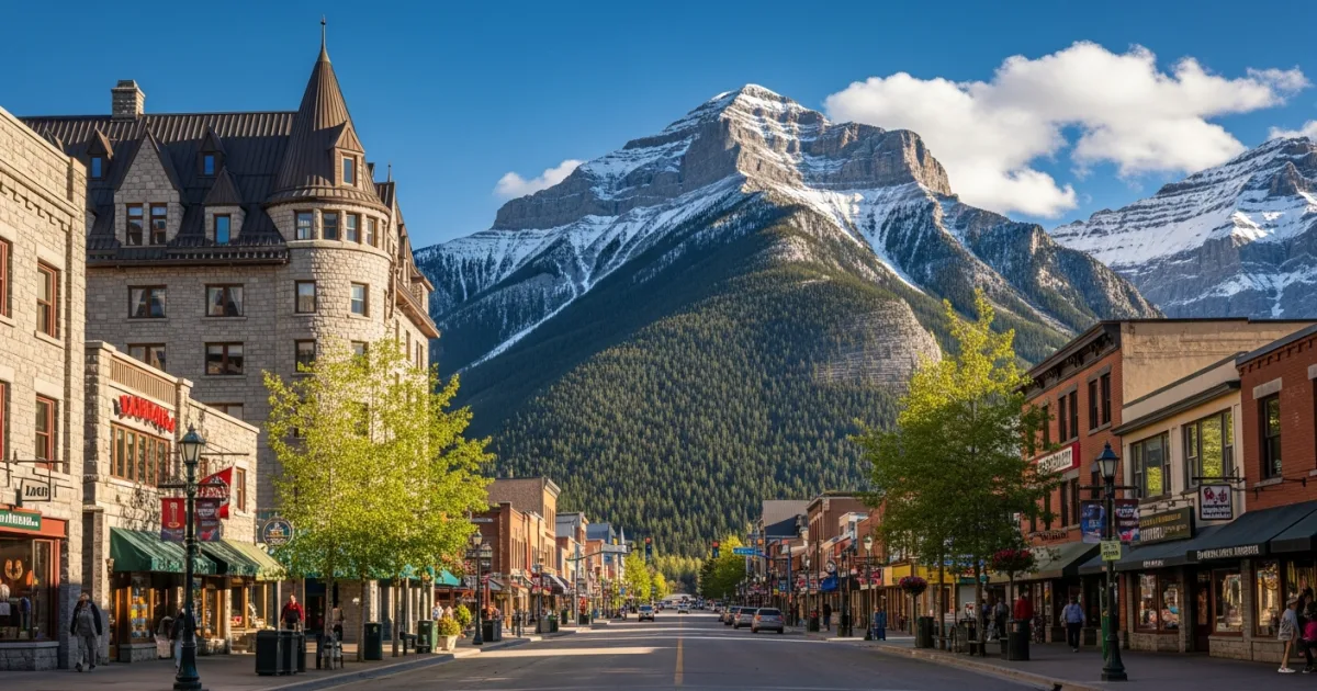Downtown Banff 2 Downtown Banff