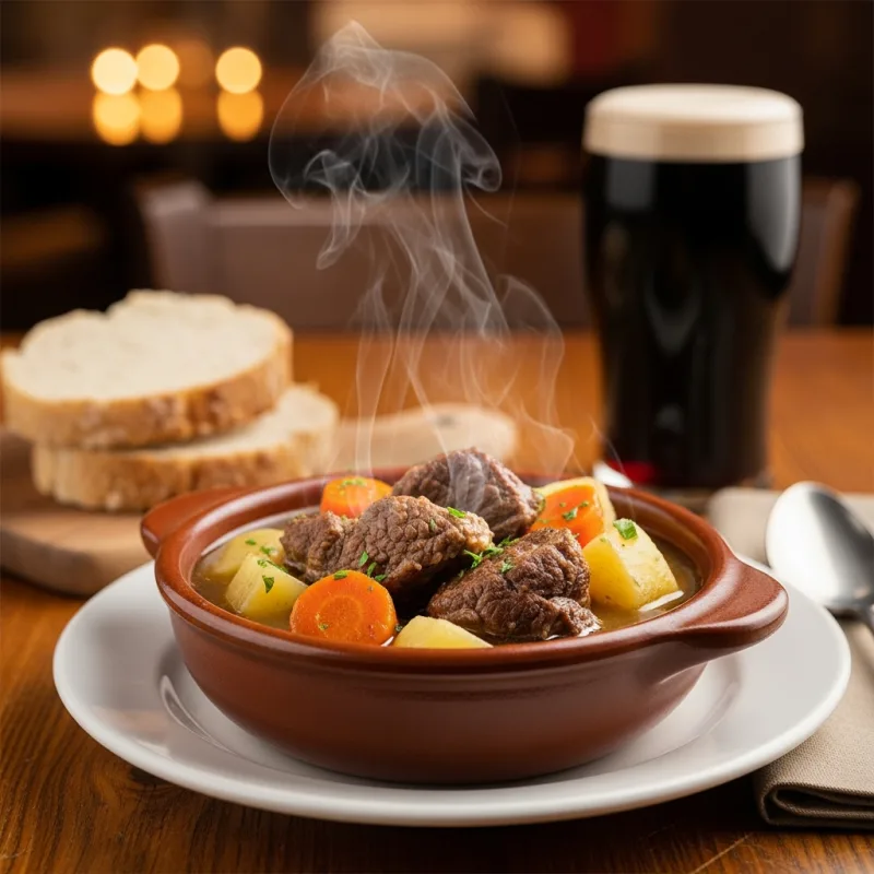 Traditional Kerry Lamb Stew with root vegetables