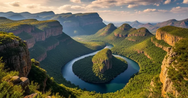 Mpumalanga 1 The Three Rondavels overlooking the Blyde River Canyon in Mpumalanga