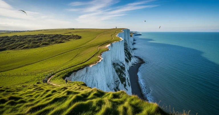 South East England 9 The White Cliffs of Dover overlooking the English Channel