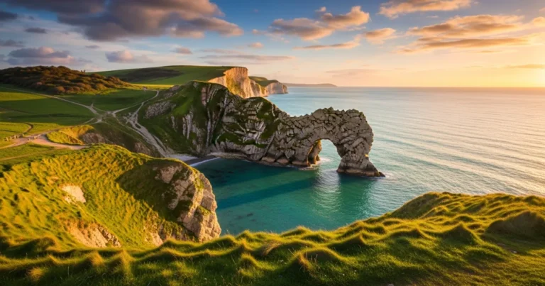 South West England 8 Durdle Door on the Jurassic Coast in South West England