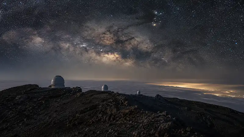 Best Stargazing Destinations in the World: Your 2026 Astrotourism Guide 4 Best stargazing destinations Europe — Roque de los Muchachos Observatory on La Palma under the Milky Way