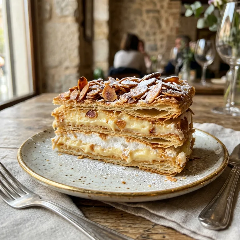 Costrada de Alcalá puff pastry dessert