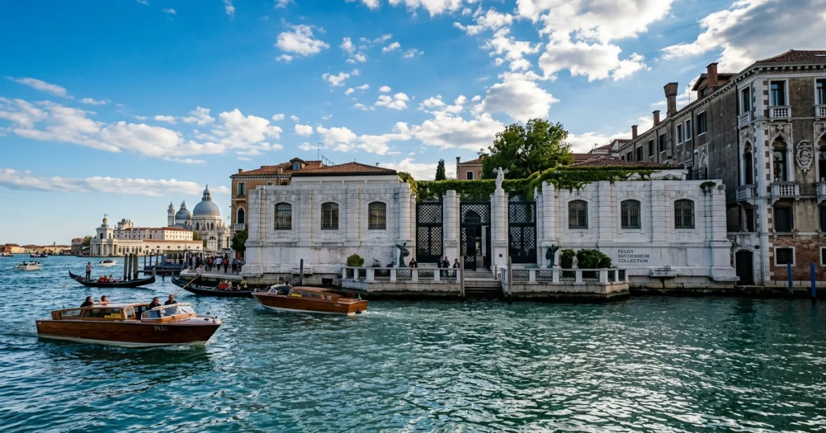 Travel Guides 5 Peggy Guggenheim Collection on the Grand Canal in Venice