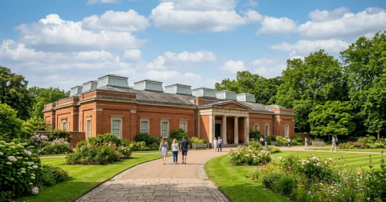 Dulwich Picture Gallery 4 Dulwich Picture Gallery historic exterior and gardens in London