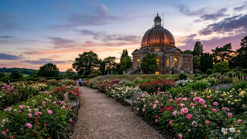 Relax in the Rosarium and Stargaze at Štefánik