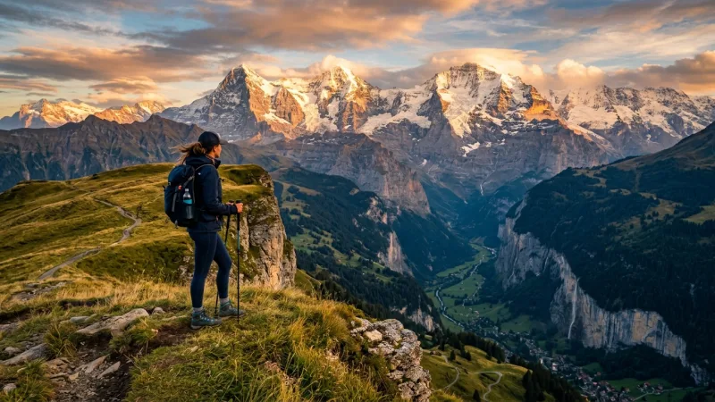 Trek the Tanzbödeli Trail for 360-Degree Views